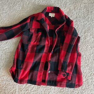 Women's Lucky Brand Oversized Shacket size Large